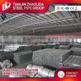 1 / 2 Inch - 4 Inch Dia Cold Rolled Hot Dipped Galvanized Square Steel Pipe for Fence Post thumbnail-6