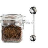 Stainless Steel Dual Scoop Coffee Spoon thumbnail-3