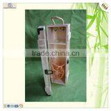 Customized Paulownia Wooden Display Single Bottle Wine Box thumbnail-3