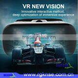 High Quality 3d vr Bluetooth Headset Glasses VR CASE A2 All In One for Movie and Game thumbnail-3