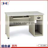 Computer Desk Steel Office Table With CPU Holder thumbnail-1
