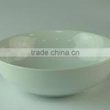 19cm White Ceramic Spaghetti Serving Bowl in Stock thumbnail-1