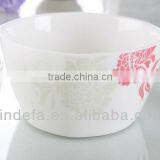 Porcelain Noodle Bowl With Nice Decal
