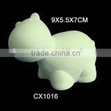 White Ceramic Toy Tortoise thumbnail-1