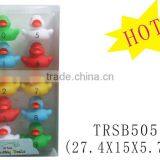 Kids Counting 10pcs per Set Different Colors Floating Rubber Bath Duck Toy