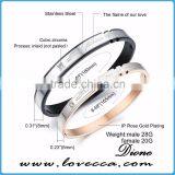 Valentines's Gift Lover Jewelry Couple Stainless Steel Bracelets thumbnail-5
