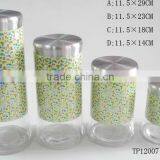 Plastic Aleeve Cylinder Glass Decal Mason Jar thumbnail-1