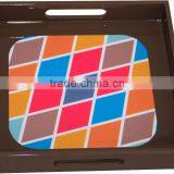 Square Lacquered Serving Tray thumbnail-3