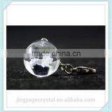 Welcome OEM ODM Acrylic Crystal Heart Supreme Etched Keychains