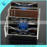 2015 Hot Sale Black Acrylic Business Card Holder thumbnail-5