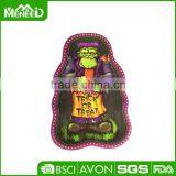 Holiday Use Houseware Trick or Treat Monster Print Plastic Decorative Halloween Plates thumbnail-1