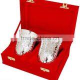 Silver Plated Indian Hand Crafted Utensil Set thumbnail-1