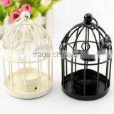 Vintage Metal Bird Cage Candle Holder Stand Lanter Wedding Table Decoration thumbnail-3