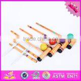 2016 Classical 4 Player Funny Children Wooden Croquet W01A163 thumbnail-2