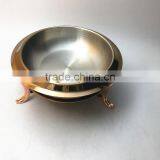 26cm Rose Gold Plated Stainless Steel Chafing Dish for Banquet Hot Sale Chafing Dish thumbnail-4