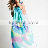 Color and Easy Smart Sexy Beach Tunics Resort Wear Kaftan Beach Wear Tunic thumbnail-1