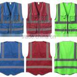 Hi-Q High Visibility Safety Fluorescent Vests Workwear thumbnail-2