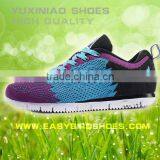 High Quality Men Sport Running Shoes Sneakers Brand, Male Fly Fabric Sport Shoe Running Made in Jinjiang thumbnail-5