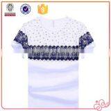 Latest Design O Neck Cotton Fabric Men Short Sleeve T Shirt in Bulk Custom Print Clothing thumbnail-1