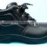 Split Leather Safety Shoes/high Ankle PU Safety Shoes Boots/industrial Safety Shoes thumbnail-1