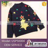 Pullover Unisex Christmas Tree 100% Cotton Ugly Christmas Sweater Jumpers thumbnail-1