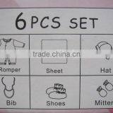 Newborn Baby Gift Set Lovely Cute Design Soft Fabric Baby Clothing Set thumbnail-3