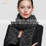 3gg Warm Cashmere Merino Wool Lady Knit Scarf Womens