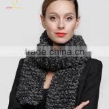 3gg Warm Cashmere Merino Wool Lady Knit Scarf Womens thumbnail-1