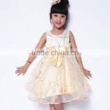 C32#2017 Latest Children Kids Fashion Frock Wedding Dress Model For Flower Girl thumbnail-1