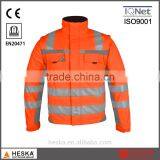 Hot Selling Safety Jacket With Reflective Tape High Visibility Jacket thumbnail-3