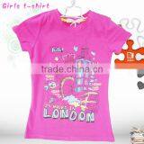 New Arrival 2014 Summer Cotton T-shirt Design Fashion Teen Girl t Shirt thumbnail-1