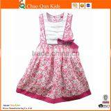 New Model Casual Sleeveless A-line Formal Party Bow Kids Dress thumbnail-1