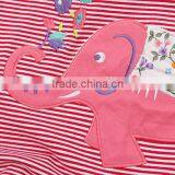 Wholesale Summer Cotton Priting Kids Girl Short Sleeve t Shirts thumbnail-4