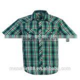 2016 New Wholesale Long Sleeve Snap Custom Mens Casual Dress Shirts thumbnail-6