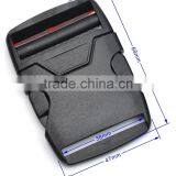 HLD/M326-38mm 1.5inch Black POM Plastic Buckles Bump Adjustable Splice Clip Buckle Backpack Webbing Strap thumbnail-3