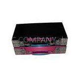 Black Aluminum Carrying Cases / Metal Boxes With Foam for Carry Tools thumbnail-1