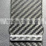 large carbon fiber money clip with ears