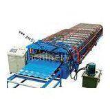 Glazed Tile Roll Forming Machine for Color Steel Tile , Roof Wall Cladding , Wave Tile