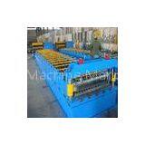 Approx9m*1.8m*1.5m Steel Tile Corrugated Roll Forming Machine With Colored Steel Plate