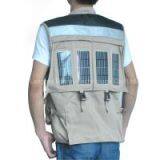 Solar Energy Product Safety Vest With Solar Panels Charger S01-00