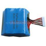25.9V 2200mAh 18650 Massage Chair Lithium Ion Battery Pack