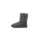 Low Price UGG Women's Classic Short boots, 5825,grey,size 8