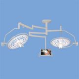 Ceiling Mount Double Domes LED Surgery Lamps System with Camera and Monitor