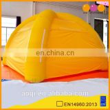 Cheap price yellow 4 legged inflatable tent for camping and hiking