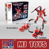 ABS Plastic Building Blocks Toys Transforming Robot Toys Plastic Connecting Toys thumbnail-6