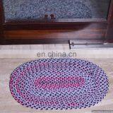 Indian Designer Handmade Rug Door Mat Floor Mat Embroidered Ethnic Art