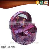 China Factory Semicircle Paper Jewellery Musical Boxes for Wholesale thumbnail-1