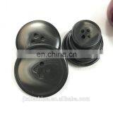 Popular 4-holes Flatback Imitated Horn Resin Men Suit Button thumbnail-5