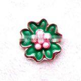 2013 Fashion Pearl Enamel Button Invitation Card Button Garment Accessory