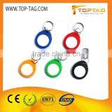 Customized Logo Printed Small Plastic M1 S50 Rfid Key Tag For Access Control